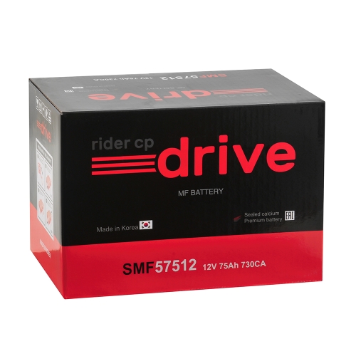 Аккумулятор RDRIVE 75 Ач 730А О/П 57512