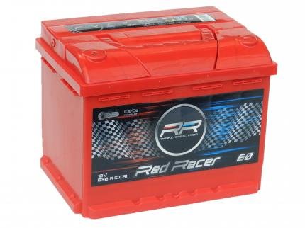 АККУМУЛЯТОР RED RACER 60 АЧ-530 (242Х175Х190)