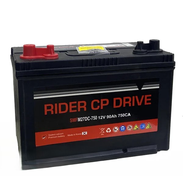 Аккумулятор Raider CP Drive Marine M27-750 пп 90 Ач 750 А 303х172х221 4 клеммы TM (резьба+конус) борт SMF [D31]