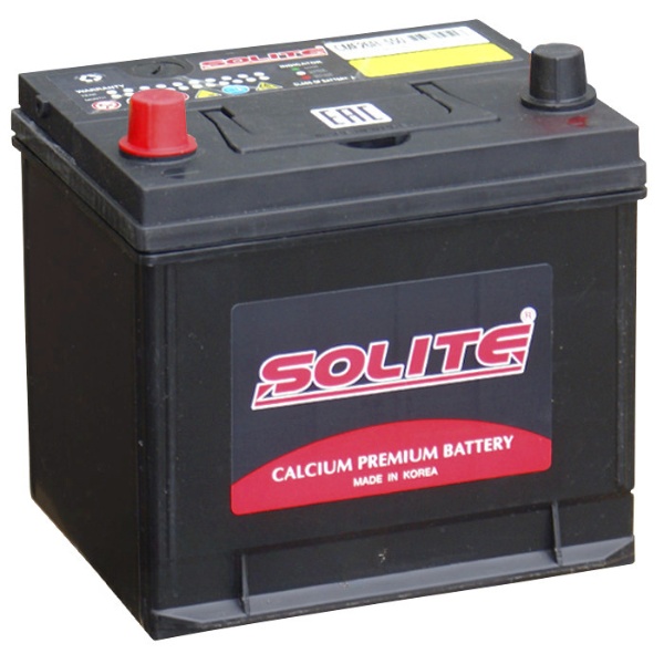 Аккумуляторная батарея SOLITE SMF50AR 50 Ah ПП АЗИЯ КУБИК